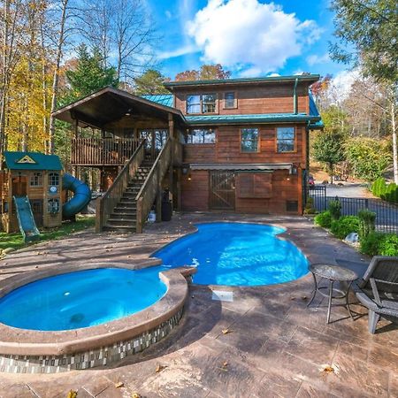 Vila Pitter Patter Swimming Pool Ht Near D'Town Gatlinburg Exteriér fotografie