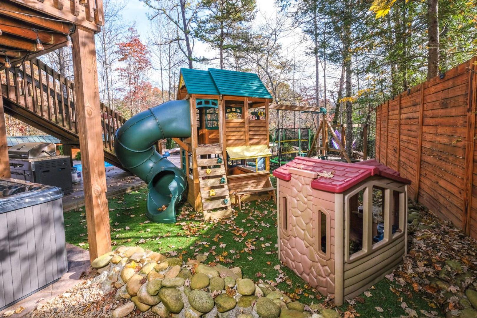 Vila Pitter Patter Swimming Pool Ht Near D'Town Gatlinburg Exteriér fotografie